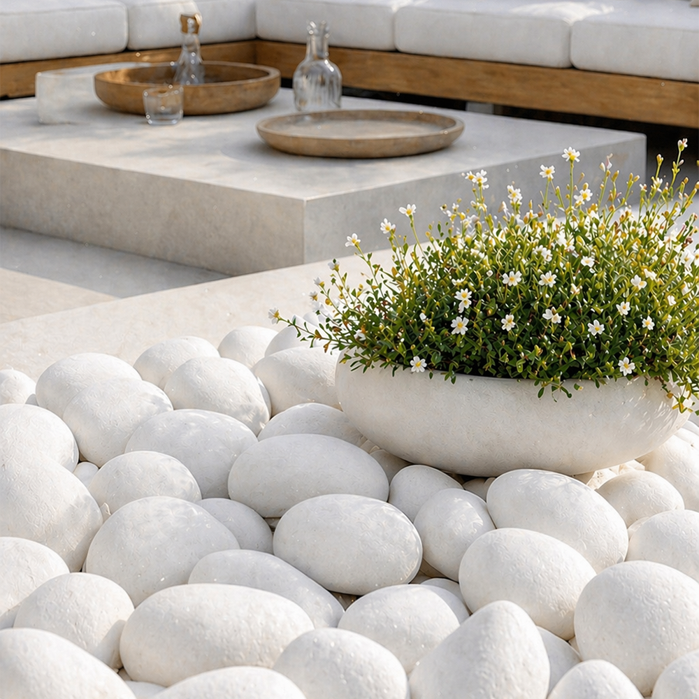 white pebbles costa rica